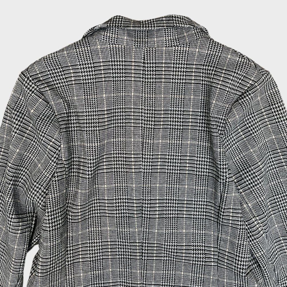 NWT Heartloom Women's Edie Plaid Houndstooth Blazer Coat Jacket Size Medium - Picture 6 of 12
